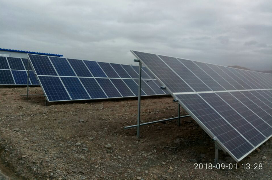 新疆克孜勒苏乌恰县100KW太阳能发电项目